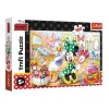 TREFL 100 Piece Jigsaw Puzzle - Minnie in beauty parlous, Minnie / Disney จิ๊กซอว์เด็ก 5 ปี+
