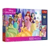 TREFL 100 PP Piece Jigsaw Puzzle -  Princess Relax Time / Disney Princess จิ๊กซอว์สำหรับเด็ก 5 ปี+