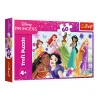 TREFL 60 Piece Jigsaw Puzzle -  Princesses in Action / Disney Princess จิ๊กซอว์สำหรับเด็ก 4 ปี+