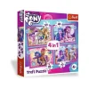 TREFL 4in1 Jigsaw Puzzle - Colorful Ponies / My Little Pony Movie