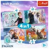 TREFL 4in1 Jigsaw Puzzle - The amazing world of Frozen 2 จิ๊กซอว์เด็ก 3 ปี+