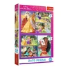 TREFL 2x70 Piece Jigsaw Puzzle - Fairy tale days / Disney Princess จิ๊กซอว์สำหรับเด็ก 5 ปี+