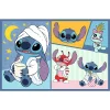 TREFL 2x70 Piece Jigsaw Puzzle - There's no boredom with Stitch