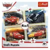 TREFL 4in1 Jigsaw Puzzle - Ready, steady, go! / Cars 3