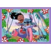 TREFL 4in1 Jigsaw Puzzle - Lilo&Stitch's crazy day จิ๊กซอว์เด็ก 4 ปี+