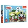 TREFL 60 Piece Jigsaw Puzzle - Thomas on the trip จิ๊กซอว์เด็ก 60 ชิ้น
