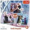 TREFL 3in1 Jigsaw Puzzle - The magical story / Frozen 2 จิ๊กซอว์เด็ก 3 ปี+