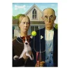 TREFL 500 Piece Jigsaw Puzzle - American Gothic: Dog Edition จิ๊กซอว์ 500 ชิ้น
