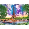 TREFL 600 Crazy Shapes Piece Jigsaw Puzzle - Sky over Paris จำนวน 600 ชิ่น