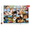 TREFL 500 Piece Jigsaw Puzzle - Cat Family จิ๊กซอว์ 500 ชิ้น
