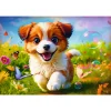 TREFL 500 Piece Jigsaw Puzzle - Happy Puppy จิ๊กซอว์ 500 ชิ้น