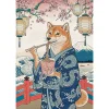 TREFL 500 PP Piece Jigsaw Puzzle - Pets as Art: Shibas Noodle Meditation จำนวน 500 ชิ้น