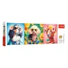 TREFL 500 Panorama Piece Jigsaw Puzzle - Doggie Fashion Week จิ๊กซอว์ 500 ชิ้น