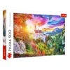 TREFL 500 Piece Jigsaw Puzzle - View of the Neuschwanstein Castle, Germany จิ๊กซอว์ 500 ชิ้น