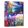 TREFL 2x500 Piece Jigsaw Puzzle - American Tour จิ๊กซอว์ 500 ชิ้น