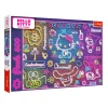 TREFL 500 Piece Jigsaw Puzzle - Neon Hello Kitty จิ๊กซอว์ 500 ชิ้น