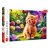 TREFL 500 Piece Jigsaw Puzzle - Cute Kitty จิ๊กซอว์ 500 ชิ้น