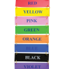 TED-9018 แผ่นป้ายเรียนรู้สี