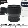SIGMA 56mm F1.4 DC DN