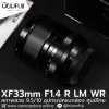 XF33mm F1.4 R LM WR