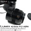 Lumix 42.5mm F1.2 ASPH