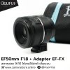 EF50mm F1.8+Adapter EF-FX
