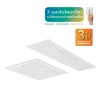 ชุดโคมไฟ LED Panel  รุ่น Colour Switch Bravo V2 40w 3แสงในโคมเดียว เปลี่ยนแสงด้วยสวิตช์ไฟ