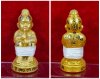 กุมารทองเก้าโกศครูบาชัยชนะ รุ่นแรก รุ่น โชคลาภค้าขายร่ำรวย (ดิน 7ป่าช้า) สูง 6 นิ้ว กรรมการสีทอง