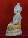 กุมารทองสมบัติ​ หลวงพ่อพูล วัดไผ่​ล้อม​ รุ่น 1 พ.ศ.2541 (เนื้อดินปฐวี​เจ็ดป่าช้า) ตัก5นิ้ว