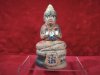 กุมารทองหลวงปู่แย้ม วัดสามง่าม รุ่น 101 ปี (มูลนิธิเจริญหลวงพ่อเต๋ คงทอง) ตัก 3 นิ้ว เนื้อดินเจ็ดป่าช้าสูตรวัด