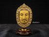 พระลักษณ์​หน้าทองอาจารย์​อู๊ด​ พยัคฆ์​หน้า​ทอง​ เนื้อผงพราย