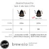 Brewista กาดริปกาแฟไฟฟ้า Artisan 600ml/1000ml Brewista Artisan 600ml/1000ml Gooseneck Kettle