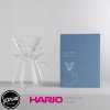 HARIO ชุดดริปเปอร์ V60 แก้ว พร้อมเหยือกแก้ว (แท้จากญี่ปุ่น) HARIO V60 Glass Dripper Set with Server