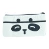 กระเป๋าผ้าใส่ดินสอซิป#ลายแพนด้าใหญ่(11.5x21.5ซม)