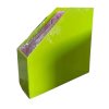 กล่องใส่แฟ้มกระดาษ#1ช่องสีเขียวอ่อน(4x11x12นิ้ว)