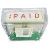 ตรายางข้อความหมึกในตัวซันบี้#P25-PAID