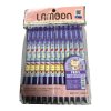 ปากกาลูกลื่นLamoon#LM1131สีน้ำเงินด้ามกดหัว0.38มม(12ด้าม/แพ็ค)