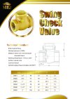 วาล์วกันกลับแบบสวิง Swing Check Valve - สหคิมมอเตอร์