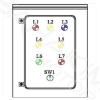 ตู้ควบคุมทรานเฟอร์ปั๊ม 1 ปั๊ม (Transfer Pump Control Panel) รุ่น TPO301D00