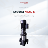 ปั๊มน้ำทั่วไป (Vertical Multistage Pump) รุ่น VML-E
