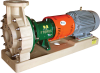ปั๊มเคมี/ไฟเบอร์กลาส (End Suction Fiberglass Pump) รุ่น Fybroc 1500 Series - สหคิมมอเตอร์