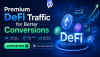 Premium DeFi Traffic for Better Conversions Premium DeFi Traffic for Better Conversions