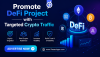 Promote DeFi Project with Targeted Crypto Traffic Promote DeFi Project with Targeted Crypto Traffic