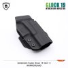 ซองพกนอก KYDEX Glock 19 Gen1-5 (Warriorland )