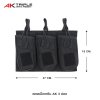 ซองแม็กกาซีน AK 3 ช่อง ( AK Triple Mag Pouch )