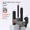 ดิ้วกระแทก 25" Sector Seven Baton ครบชุด (ด้ามยาง) SET-A