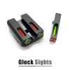 Glock Sights Fiber Optic (หน้าเขียว-หลังแดง)