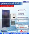 ชุดโซลาร์เซลล์ P50 (Free 4 Air)