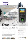 เครื่องสแกนลายนิ้วมือ HIP รุ่น Ci 690S ควบคุมประตู HIP เชียงใหม่
