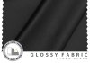 GLOSSY FABRIC - BLACK